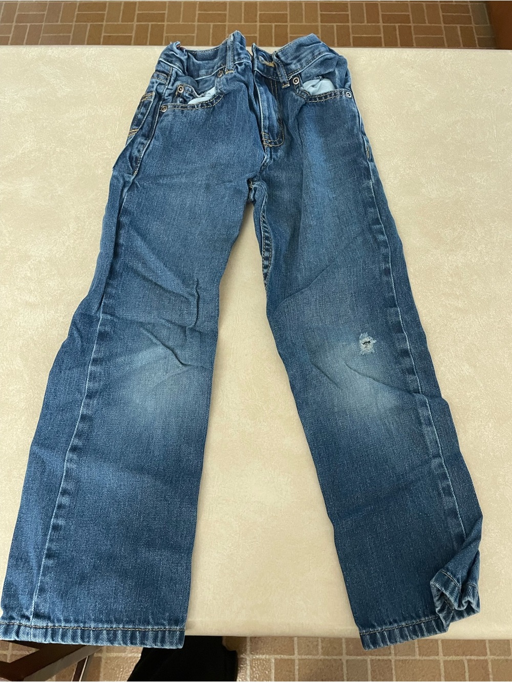 Carter's Men's Blue Relaxed Straight Jeans